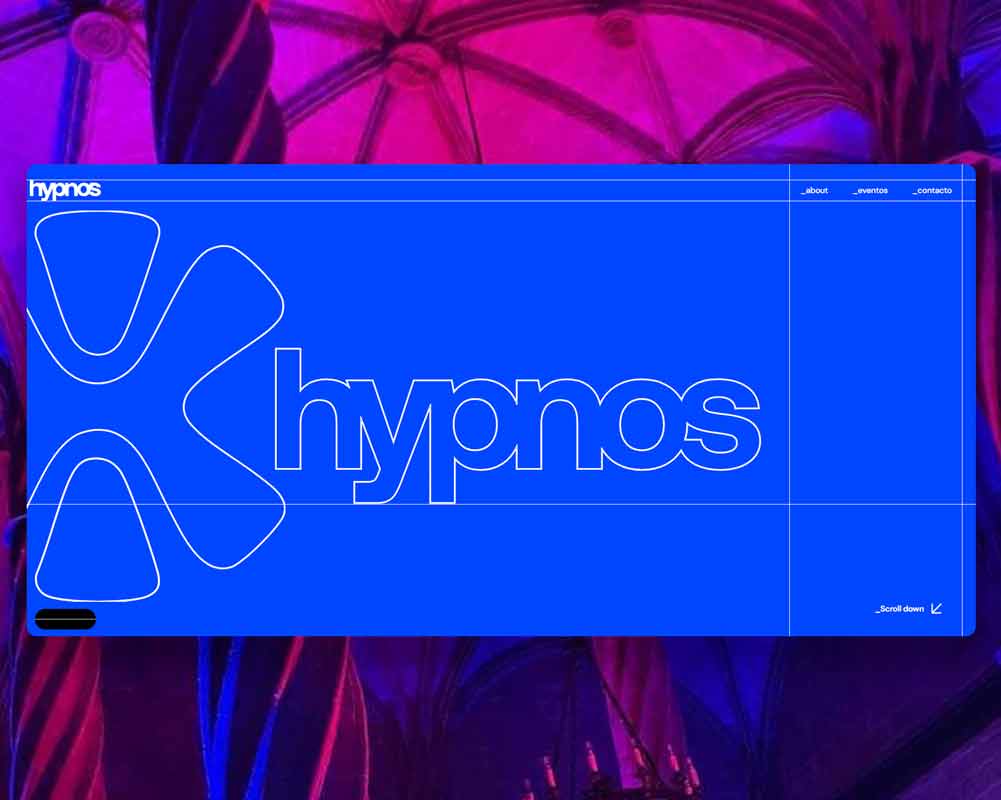 Dise&ntilde;o web profesional para hypnos sounds realizado por Alejandro Schintu