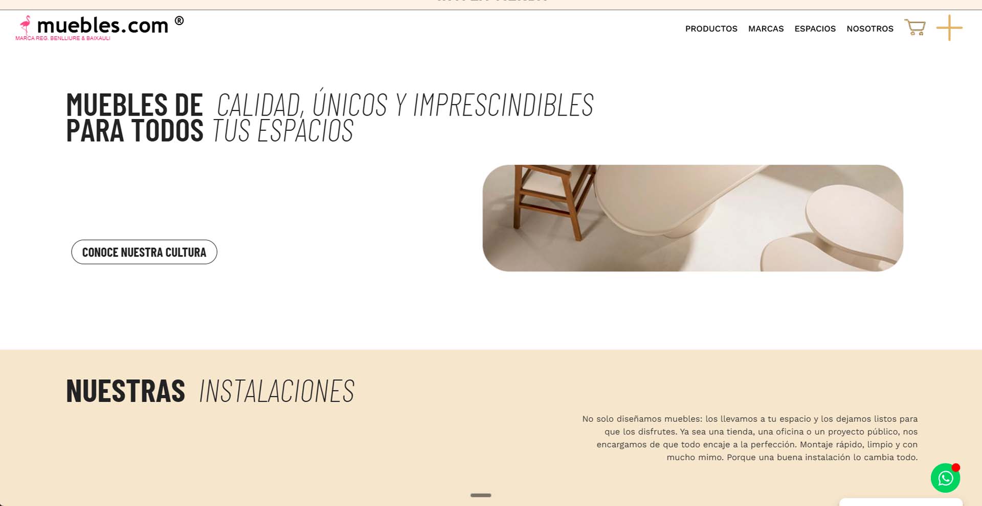 Muebles.com ecommerce de muebles